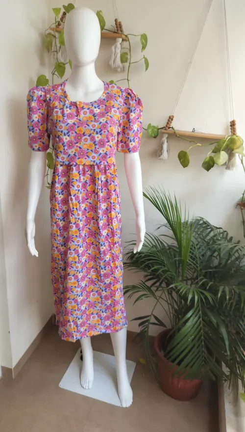 Maternity Maxi - Knee Length - Floral